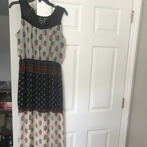 Exhilaration Maxi Dress! Good condition! Size L